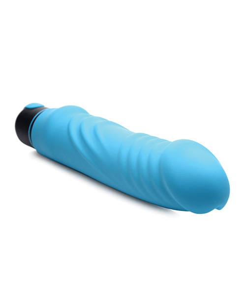 Bang! XL Bullet &amp; Ribbed Silicone Sleeve - Blue
