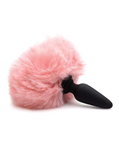 Tail^ Snap On Silicone Anal Plug w/3 Interchangeable Tails - Asst Colors