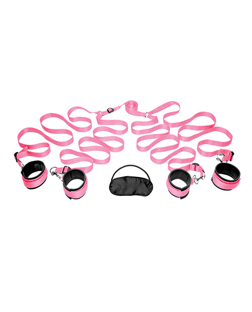 Frisky Bedroom Restraint Kit - Pink