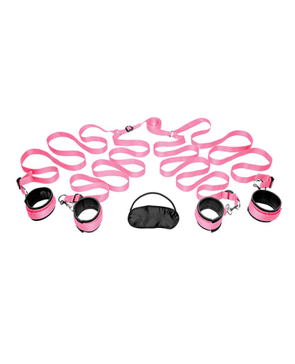 Frisky Bedroom Restraint Kit - Pink