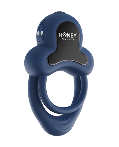 Anello Vibrating Double Cock Ring w/Clitoral Stimulator