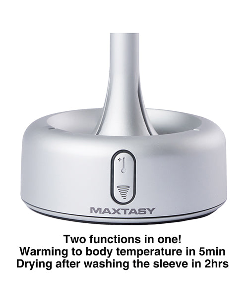 Maxtasy Warming &amp; Drying Dock - Compatible w/Suction Master, Stroke Master &amp; Vibration Master