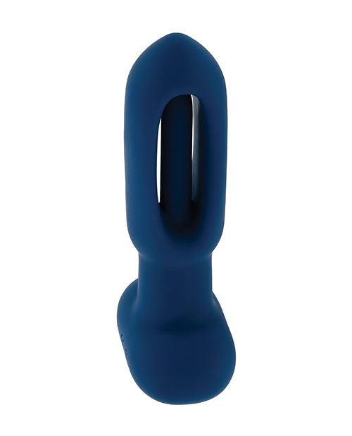 Evolved The Flapper Remote Controlled Clit Tickler &amp; Vibrator - Blue