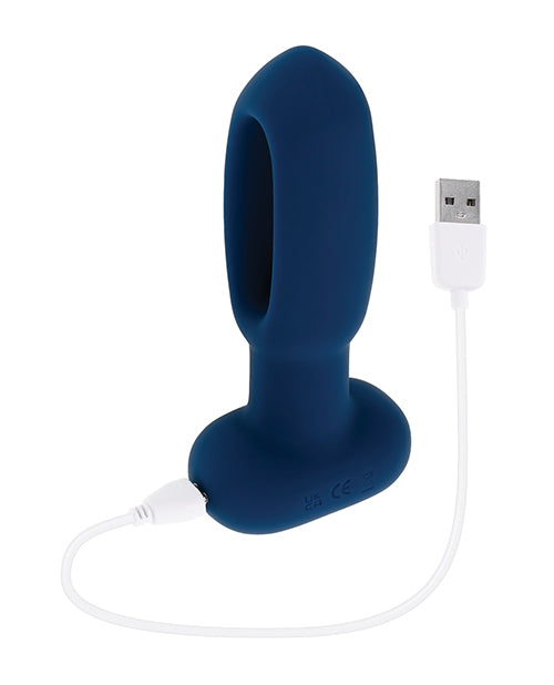 Evolved The Flapper Remote Controlled Clit Tickler &amp; Vibrator - Blue