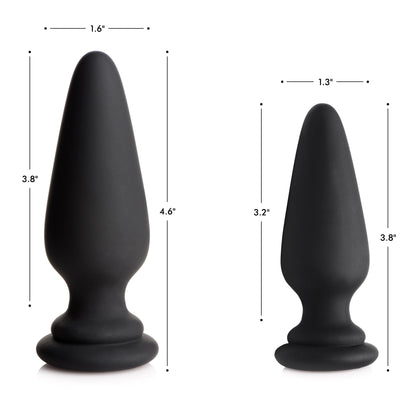 Large Anal Plug With Interchangeable Fox Tail