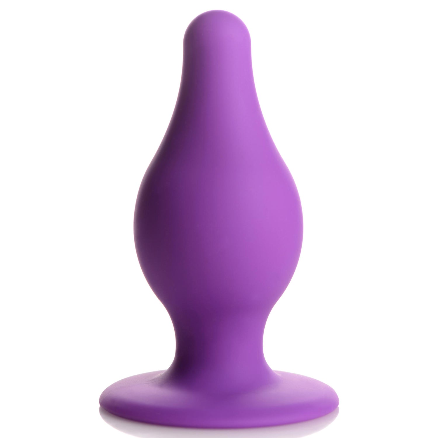 Squeezable Tapered Anal Plug