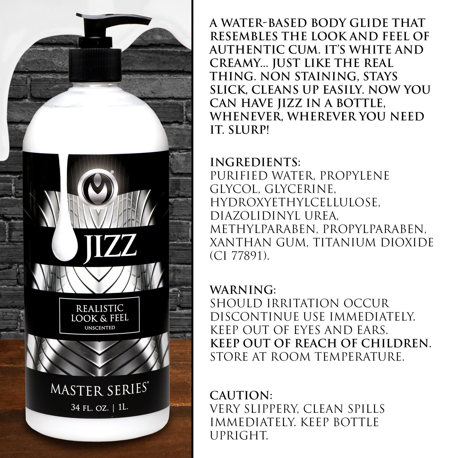 Jizz Unscented Water-based Lube