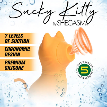 Sucky Kitty Silicone Clitoral Stimulator