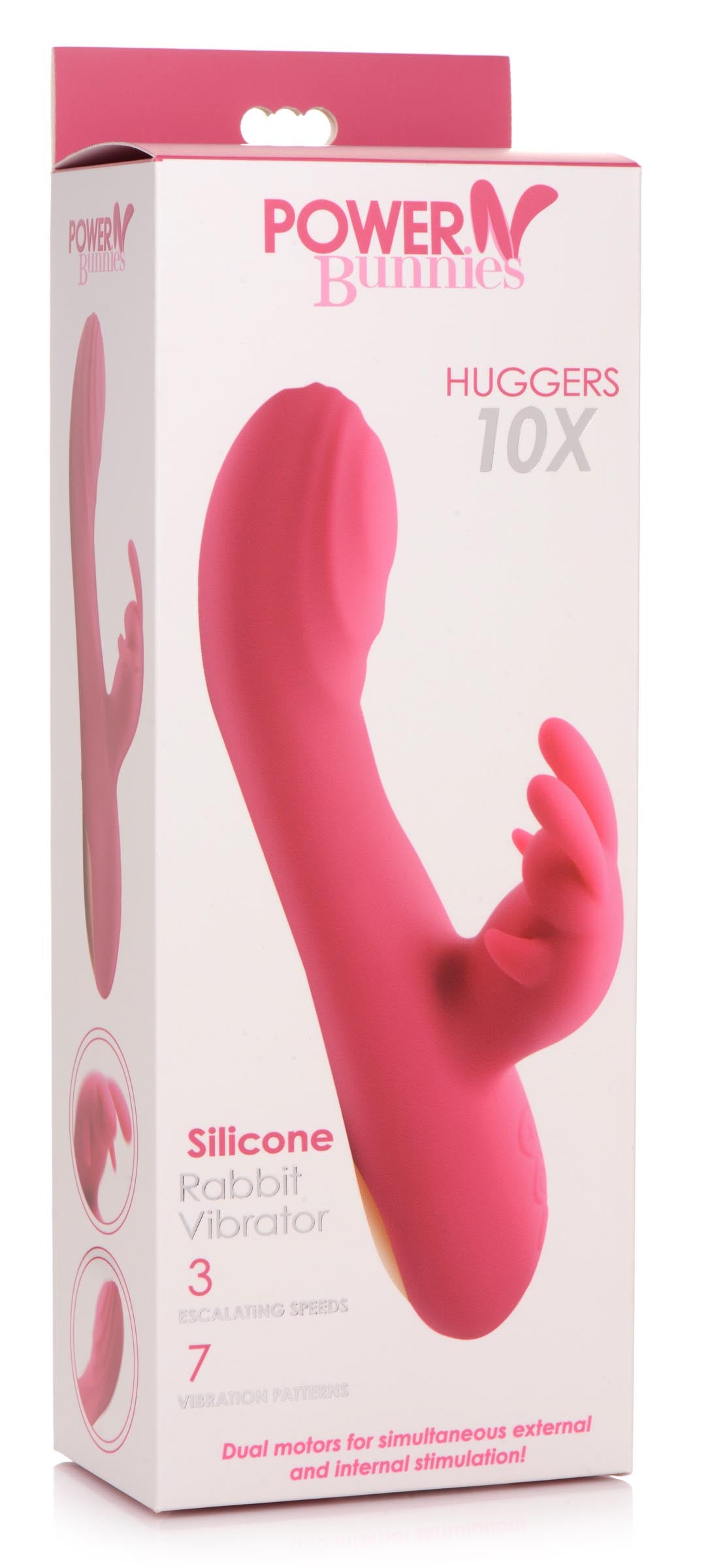 Huggers 10x Silicone Rabbit Vibrator