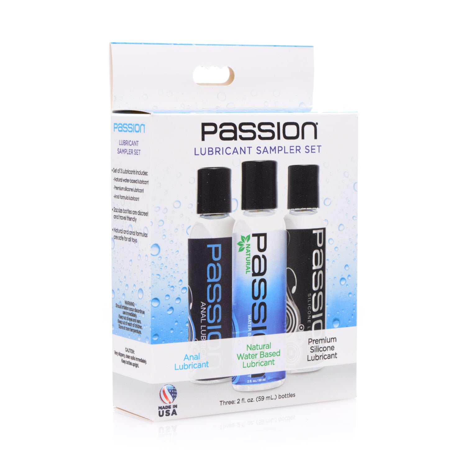 Passion Lubricant 3 Piece Sampler Set