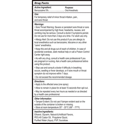 Suck It Throat Desensitizing Oral Sex Spray - 2 Oz