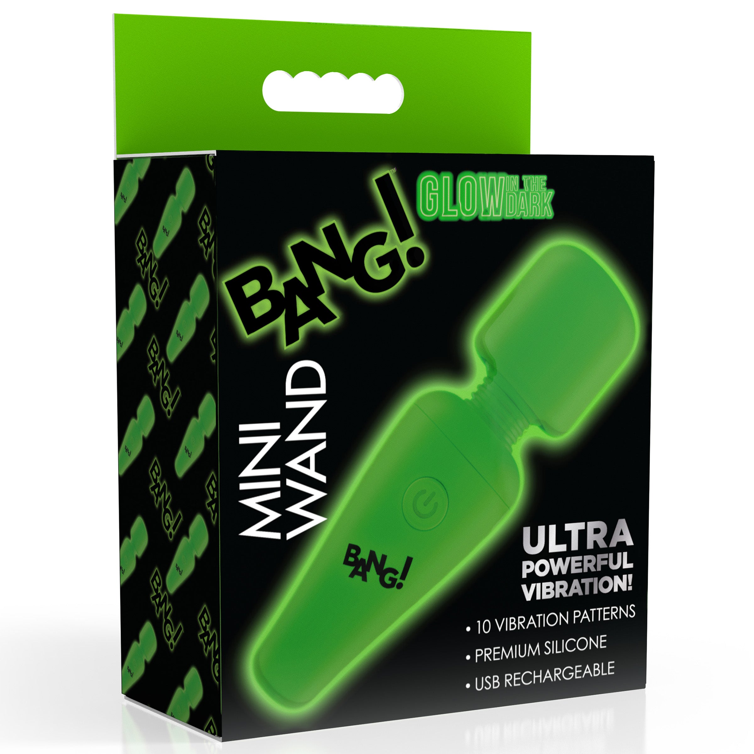 Glow-in-the-dark Silicone Wand