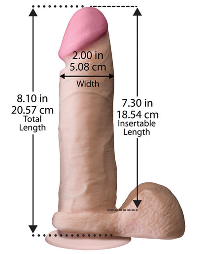 Realistic Ultraskyn Cock W/balls