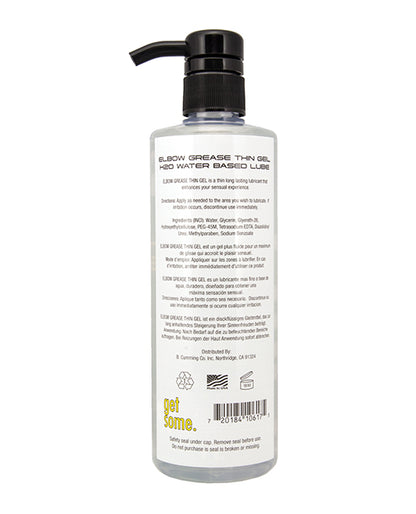 Elbow Grease H2o Thin Gel -