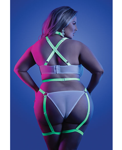 Glow Night Vision Glow In The Dark Gartered Teddy