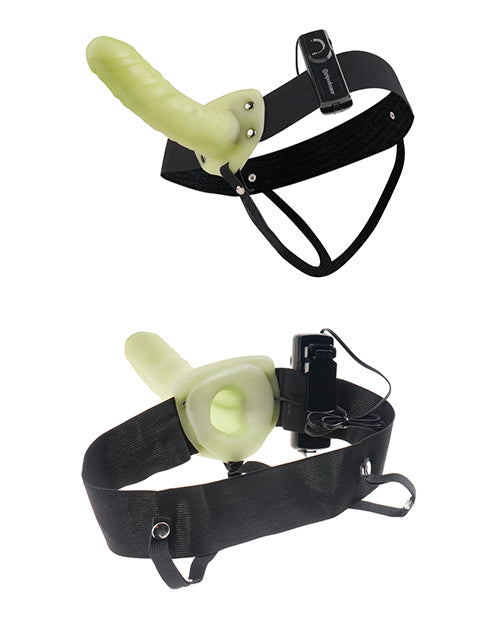 Fetish Fantasy Series For Him Or Her Vibrating Hollow Strap On