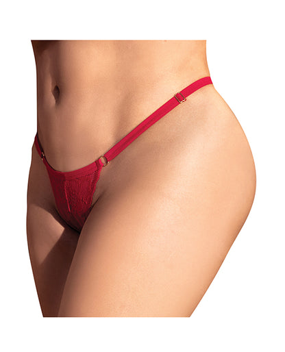 Stretch Babydoll W/lace &amp; G-string