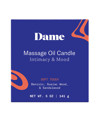 Dame Massage Oil Candle