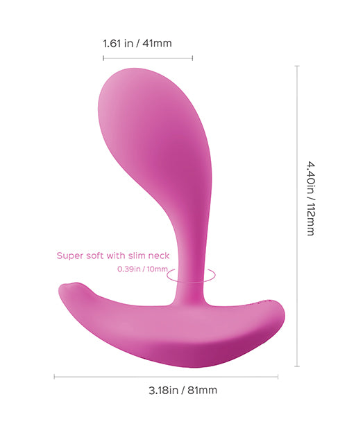 Oly 2 Pressure Sensing App-Enabled Wearable Clit &amp; G Spot Vibrator