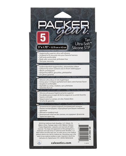 Packer Gear 5&quot; Ultra Soft Silicone Stp