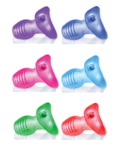 Oxballs Glowhole 1 Hollow Buttplug W/led Insert Small