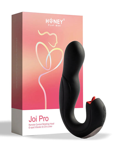 Joi Pro Rotating Head G-spot Vibrator &amp; Clit Licker W/remote