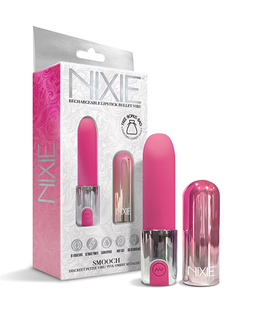 Nixie Smooch Rechargeable Lipstick Vibrator