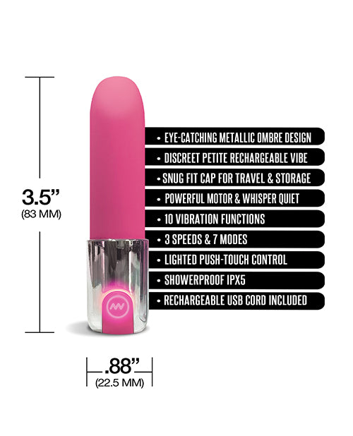 Nixie Smooch Rechargeable Lipstick Vibrator