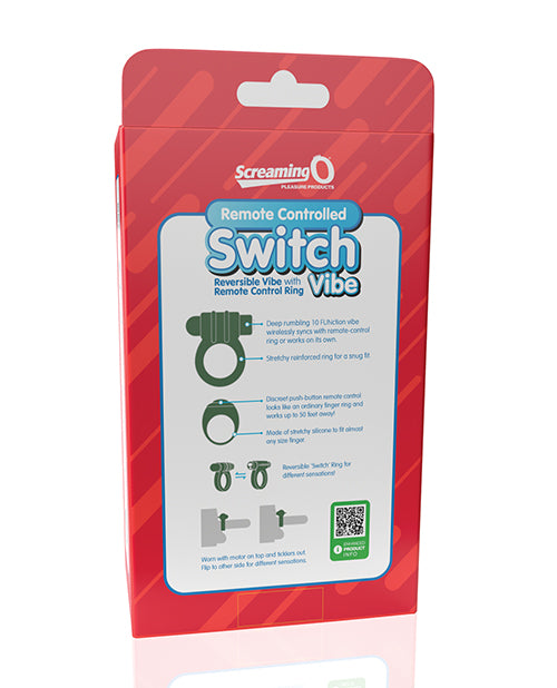 Screaming O Switch Remote Controlled Vibrating Ring