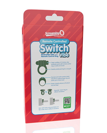 Screaming O Switch Remote Controlled Vibrating Ring