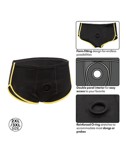 Boundless Boxer Brief - Black/Yellow