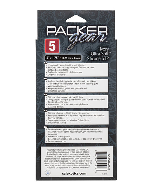 Packer Gear 5&quot; Ultra Soft Silicone Stp