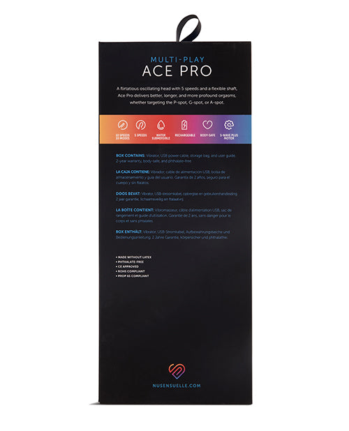 Nu Sensuelle Ace Pro Prostate &amp; G Spot Vibe