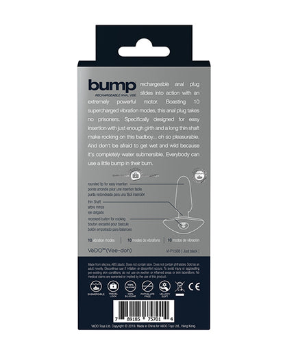 Vedo Bump Rechargeable Anal Vibe
