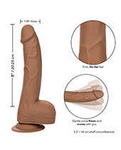 Silicone Studs 8" Dildo