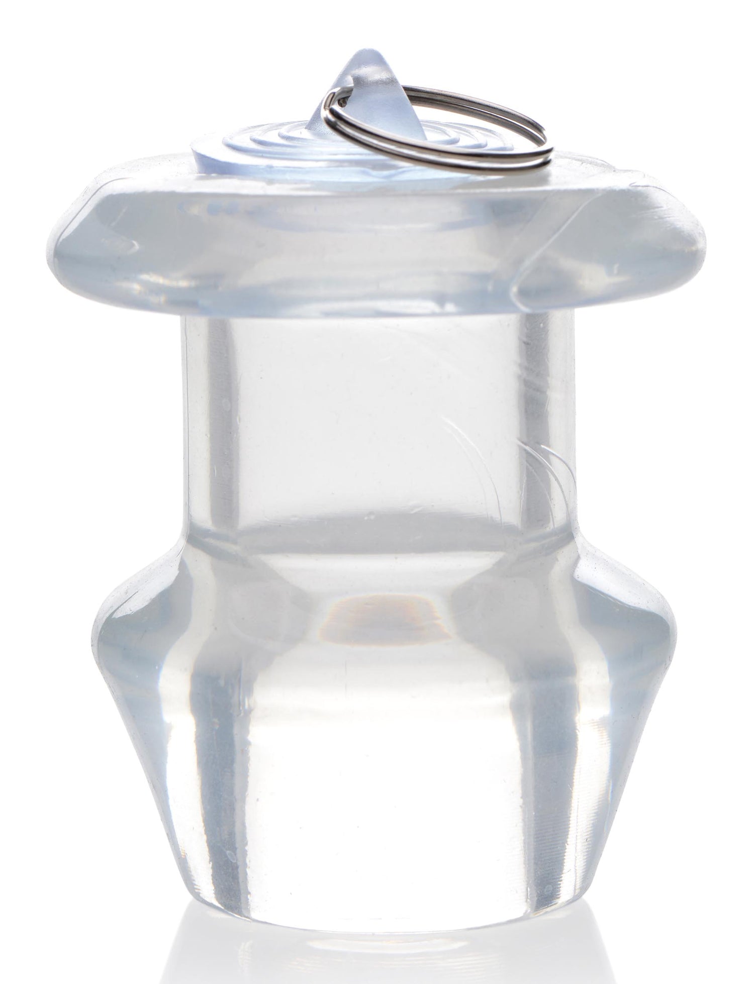 Ass Bung Clear Hollow Anal Dilator With Plug