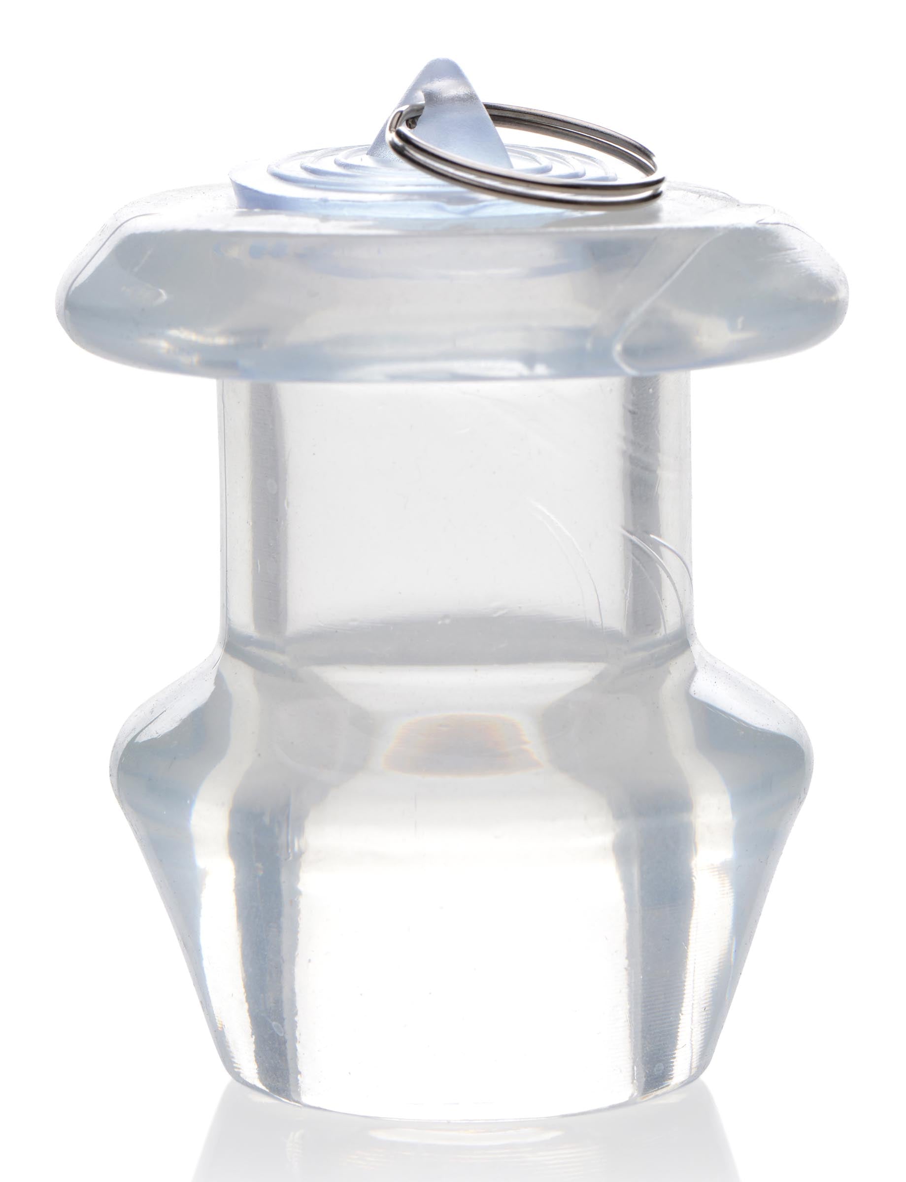 Ass Bung Clear Hollow Anal Dilator With Plug