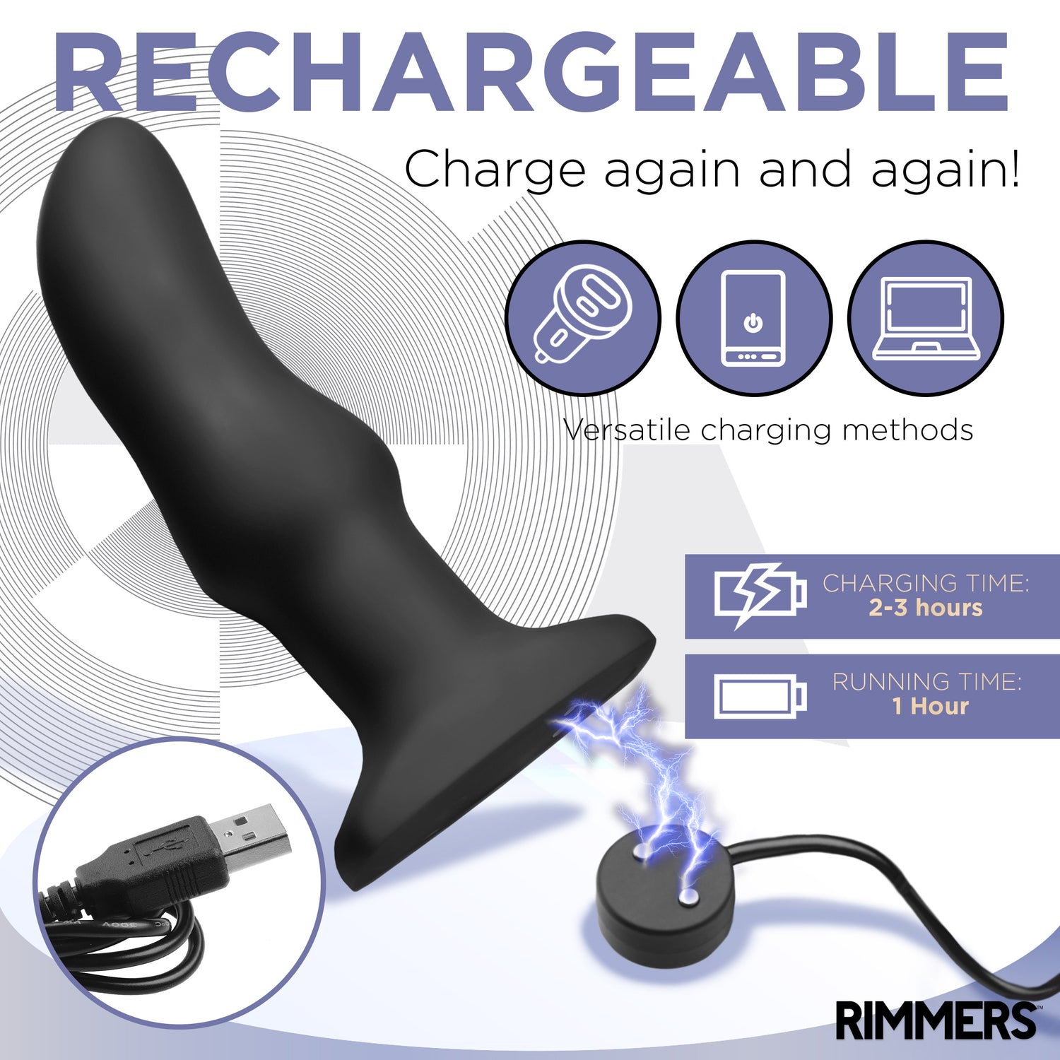 Rimmers Rimming Plug With Remote