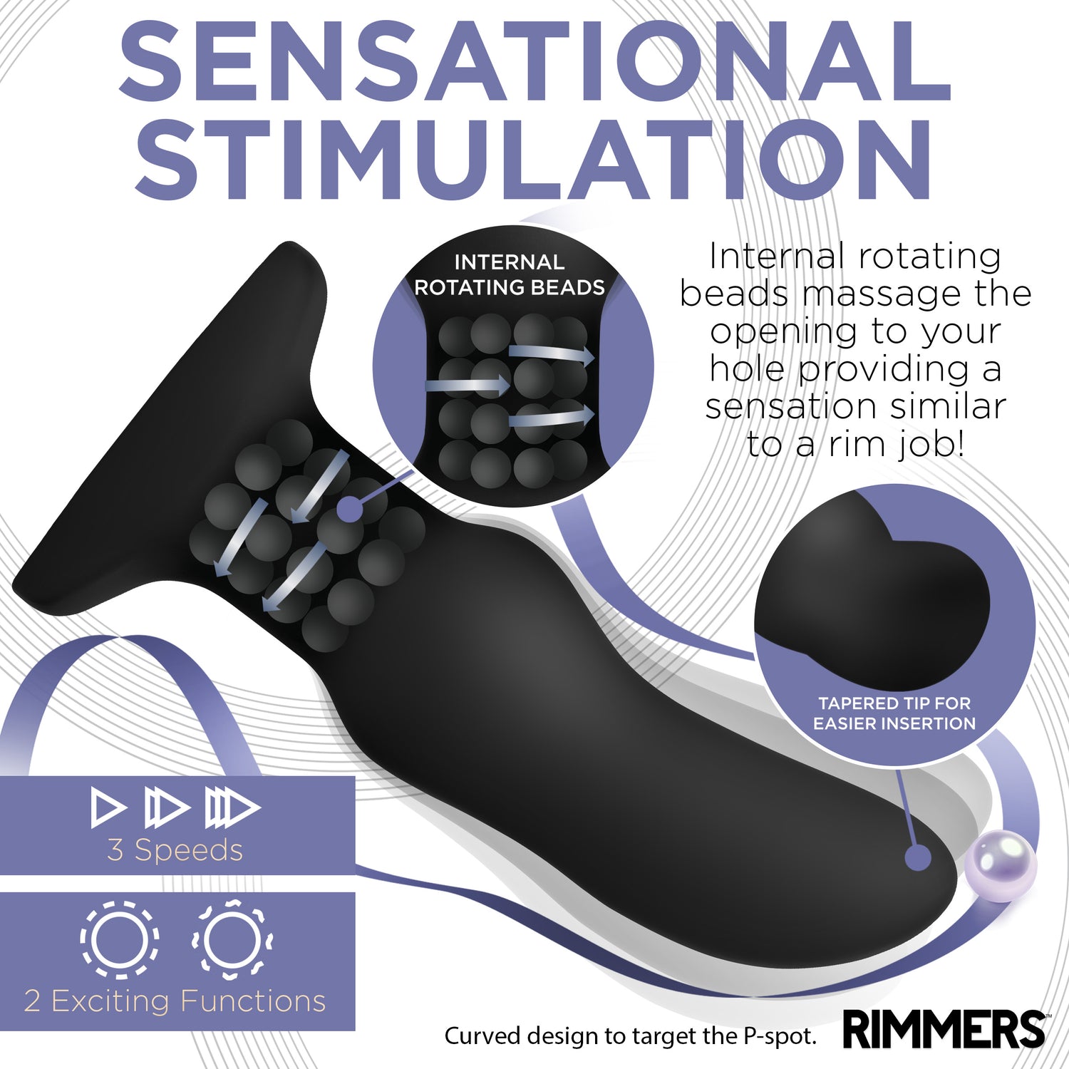 Rimmers Rimming Plug With Remote