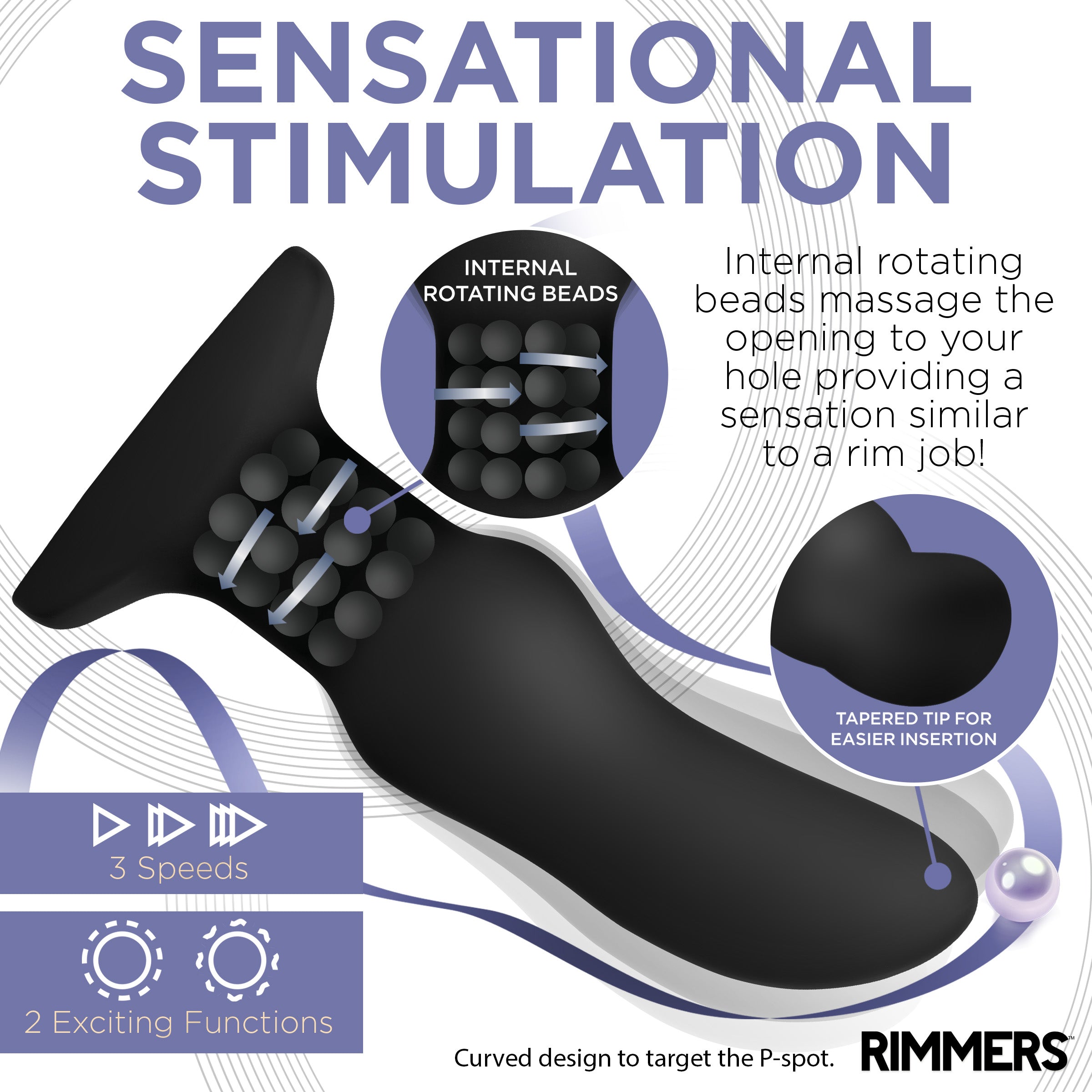 Rimmers Rimming Plug With Remote