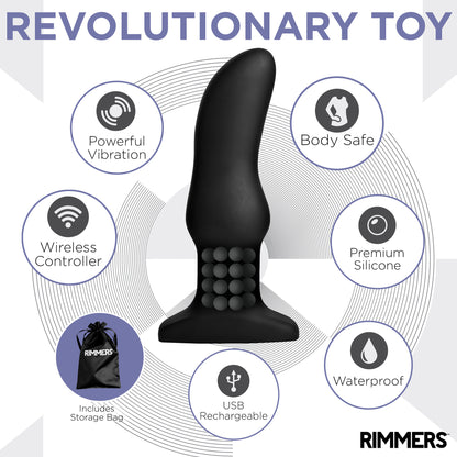 Rimmers Rimming Plug With Remote