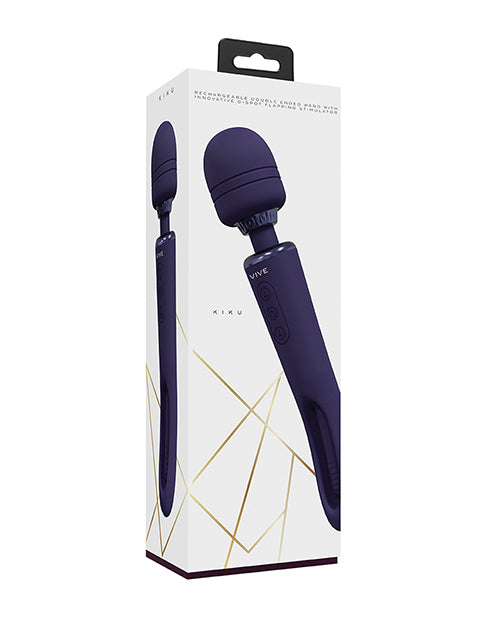 Shots Vive Kiku Double Ended Wand &amp; G-spot Stimulator