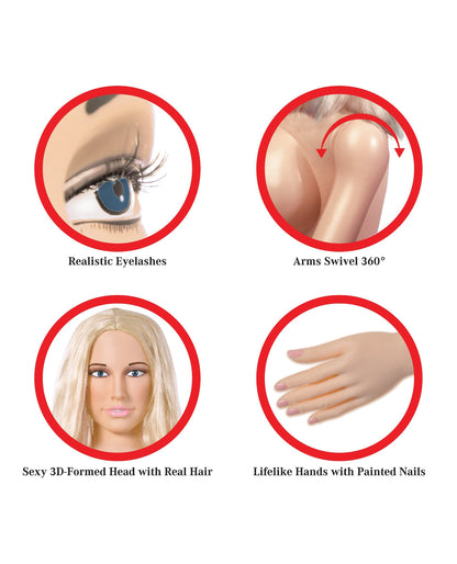 Pipedream Extreme Dollz Size Inflatable Love Doll