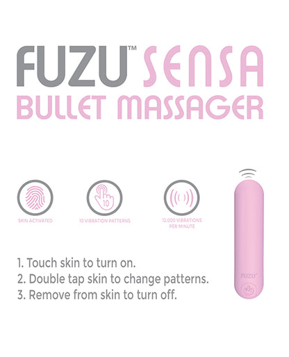 Fuzu Skin Activated Rechargeable Bullet Massager