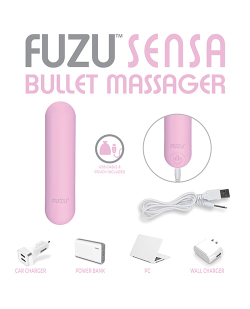 Fuzu Skin Activated Rechargeable Bullet Massager
