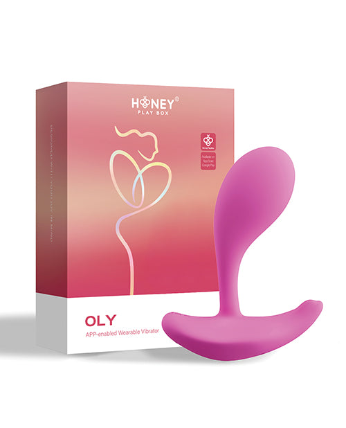 Oly App-enabled Wearable Clit &amp; G Spot Vibrator - Pink