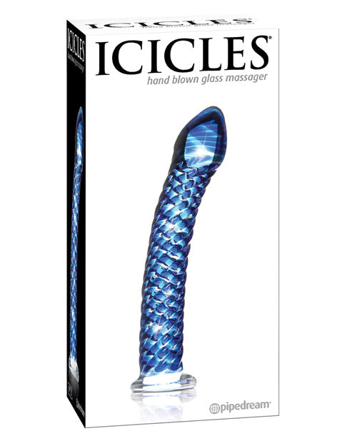 Icicles No.Hand Blown Glass - Clear W/ridges