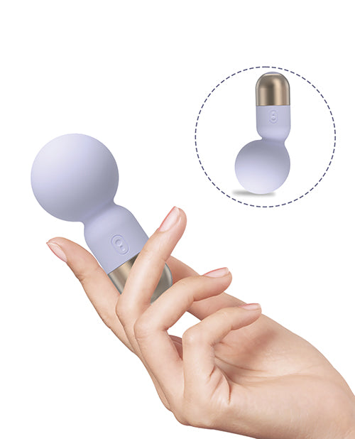 Pokewan Pocket Mini Vibrating Wand Massager - Pale