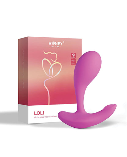 Oly App-enabled Wearable Clit &amp; G Spot Vibrator - Pink