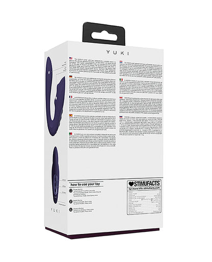 Shots Yuki Dual Action G-spot Vibrator W/massaging Beads